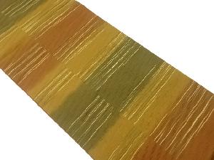 横段模様織出し全通洒落袋帯